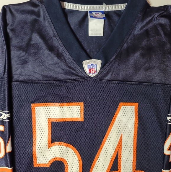 Reebok On Field NFL Chicago Bears Brian Urlacher #54 Football Jersey Men's XL - Picture 2 of 11